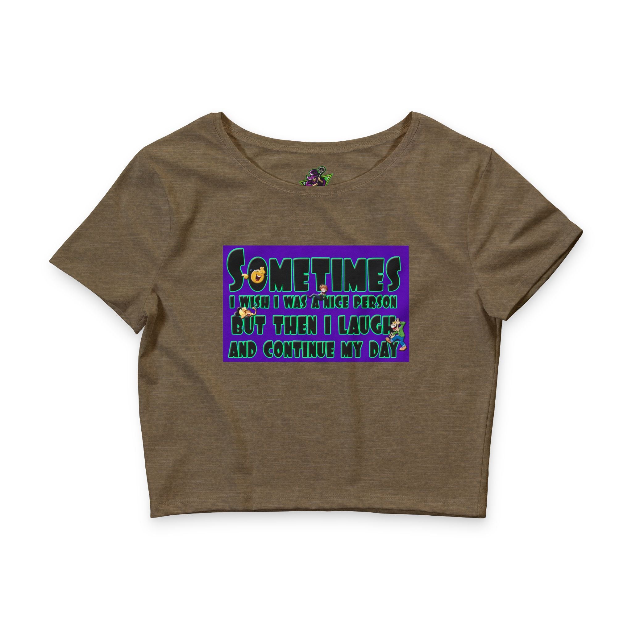 Nice Person / Crop Top