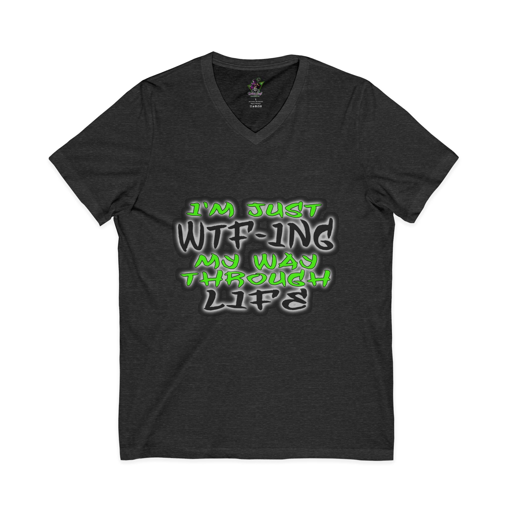 WTF-ing / V-Neck Tee