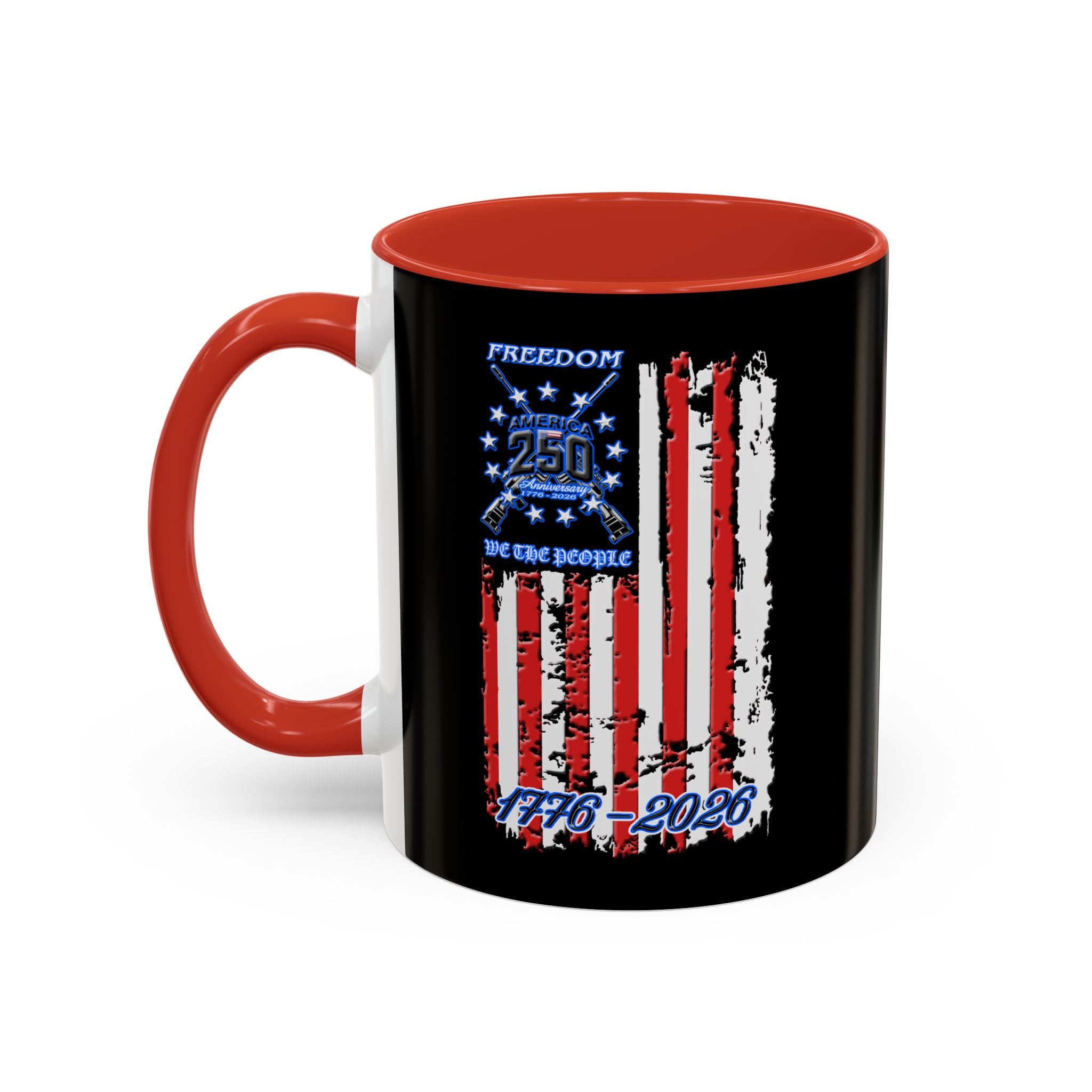 250 Anniversary Freedom 1776–2026 / Accent Coffee Mug 11/15oz