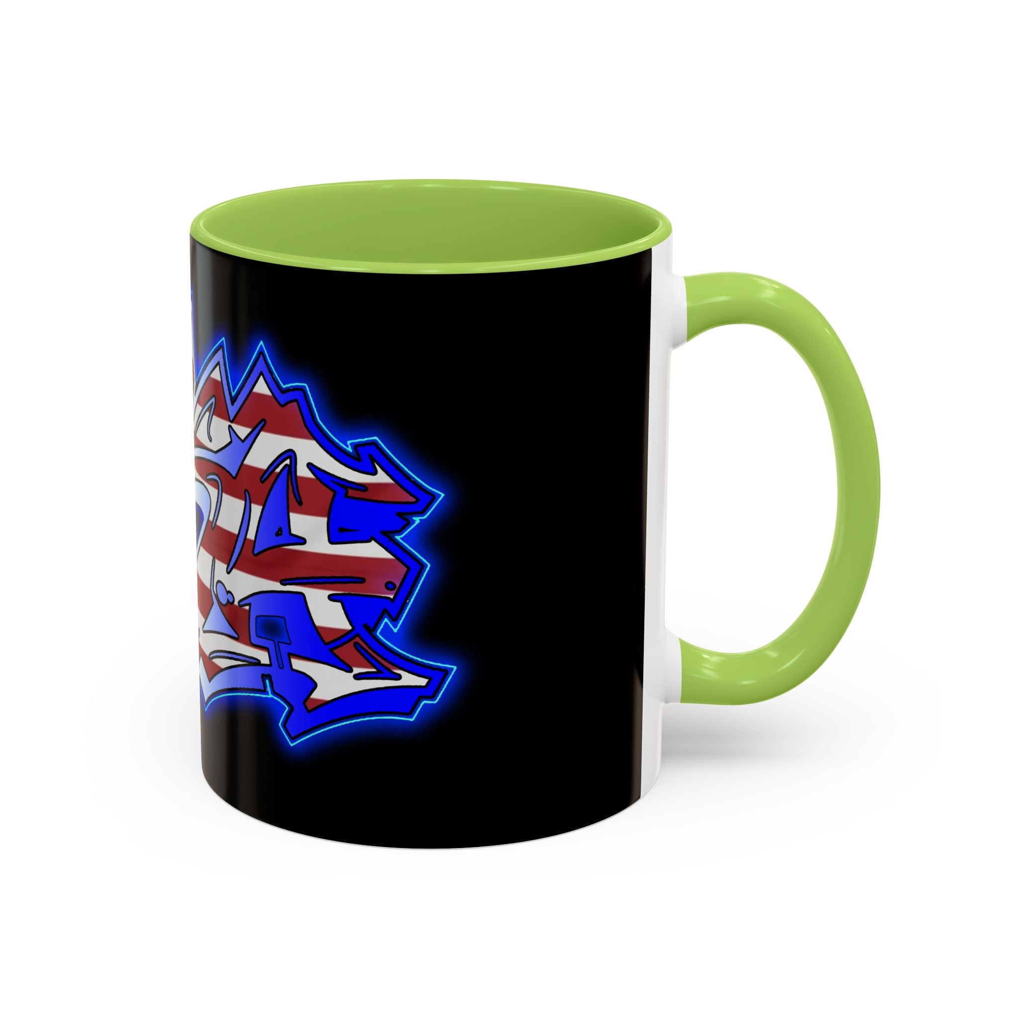 USA Graffiti / Accent Coffee Mug 11/15oz