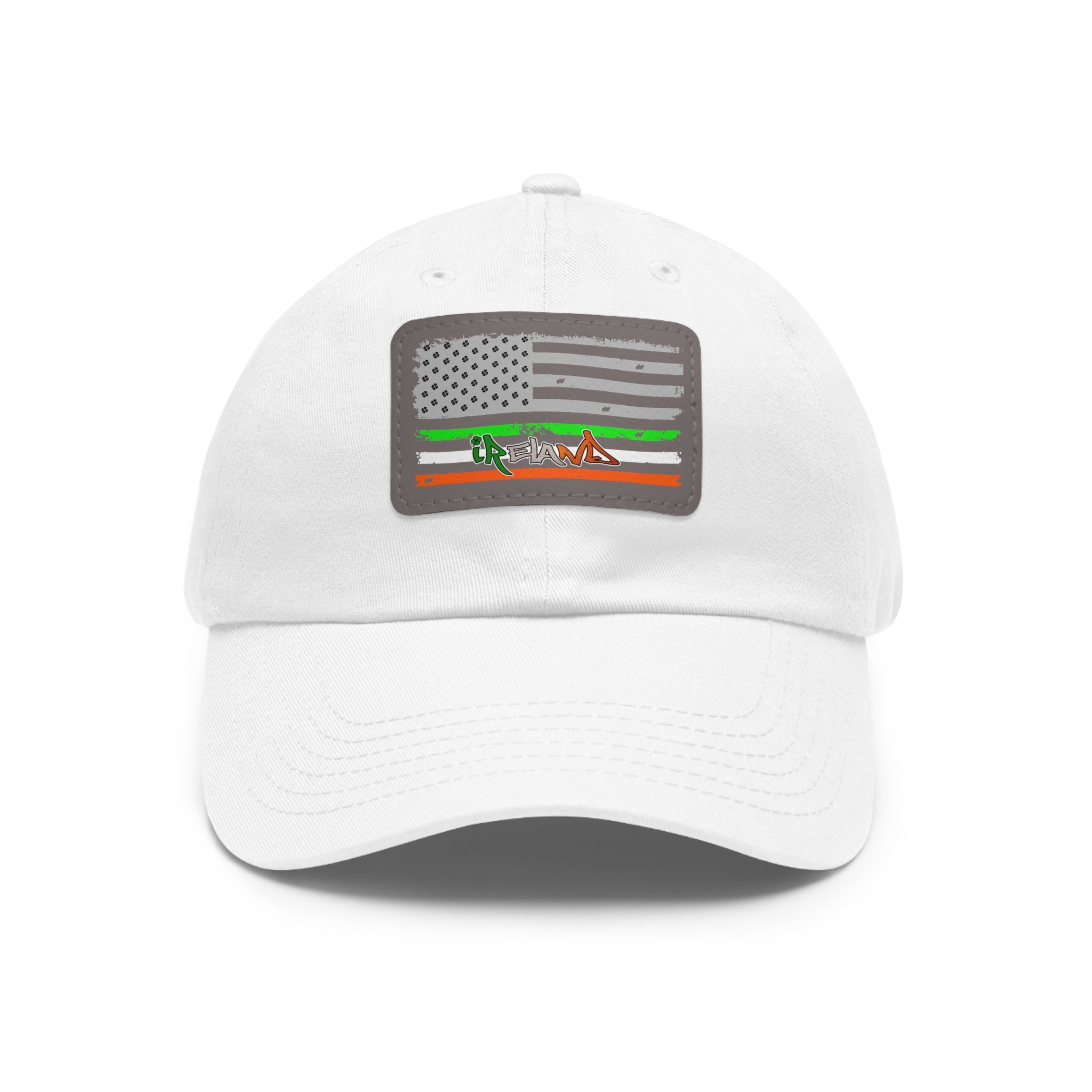 American/Ireland Flag / Leather Patch