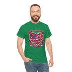 Patriotic Dog Heart