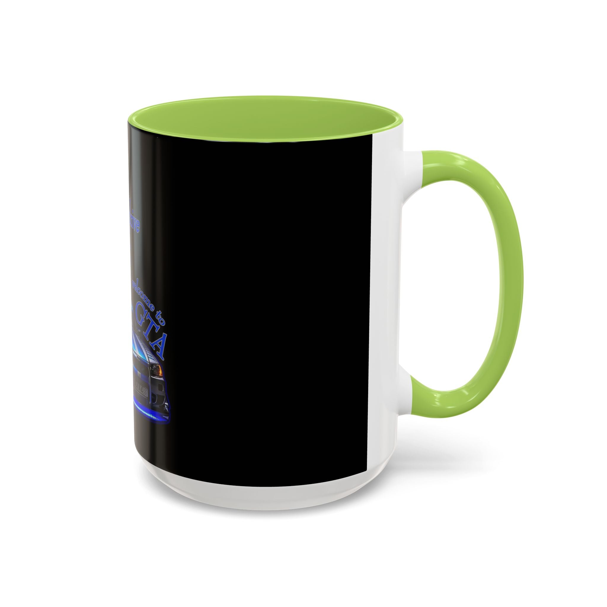 Daughter Doesn't Drive Like A Girl Blue / Accent Coffee Mug 11/15oz