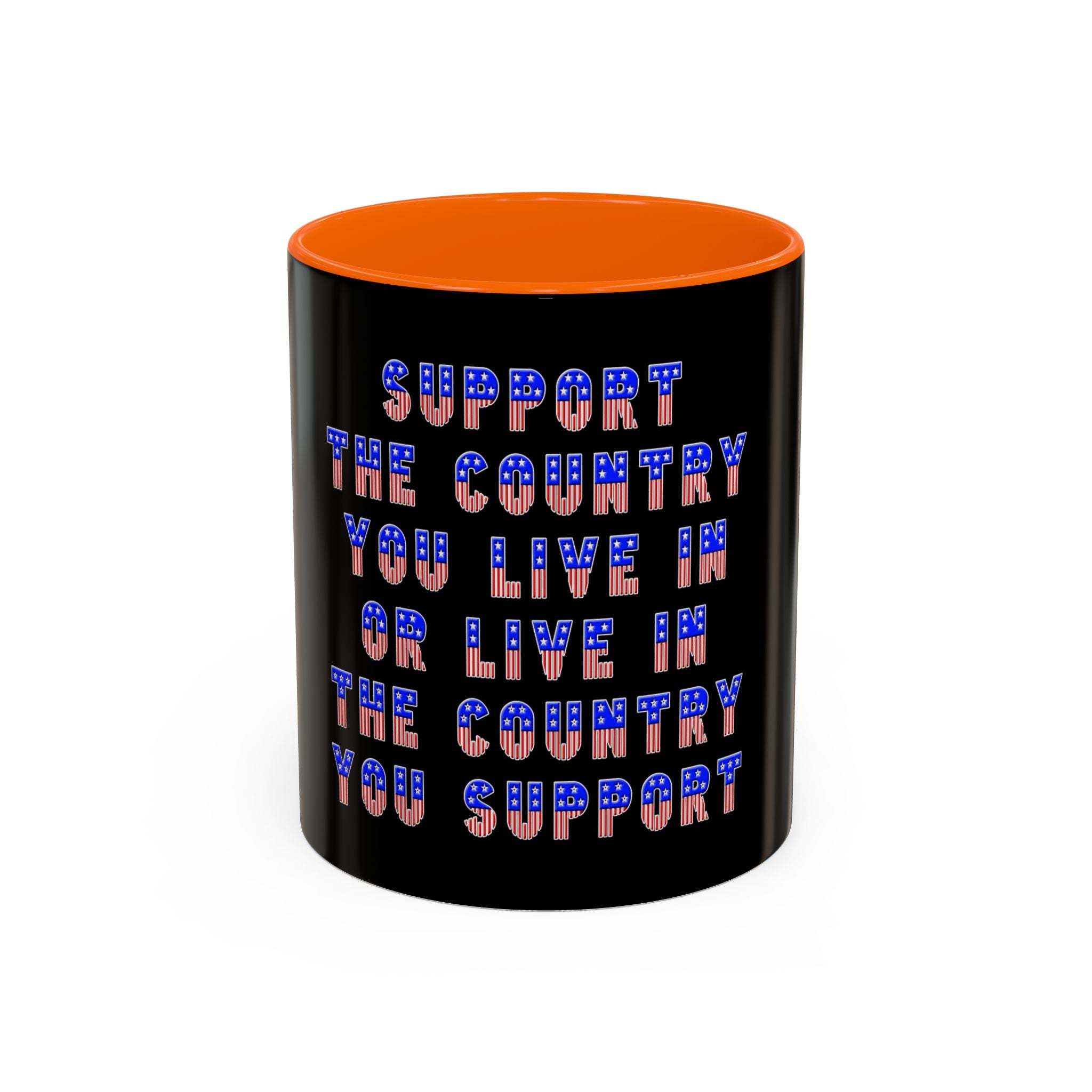 Support the Country / Accent Coffee Mug 11/15oz