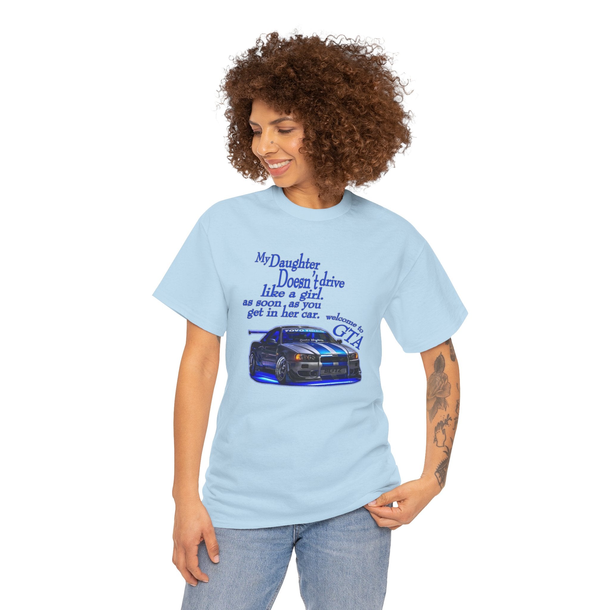 Daughter Doesn't Drives Blue