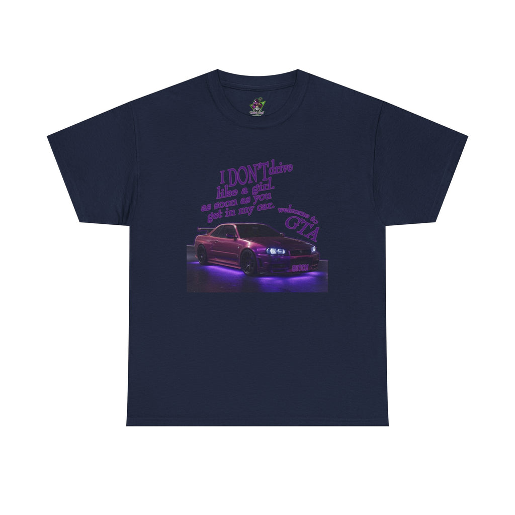 I Don't Drive Like a Girl Purple