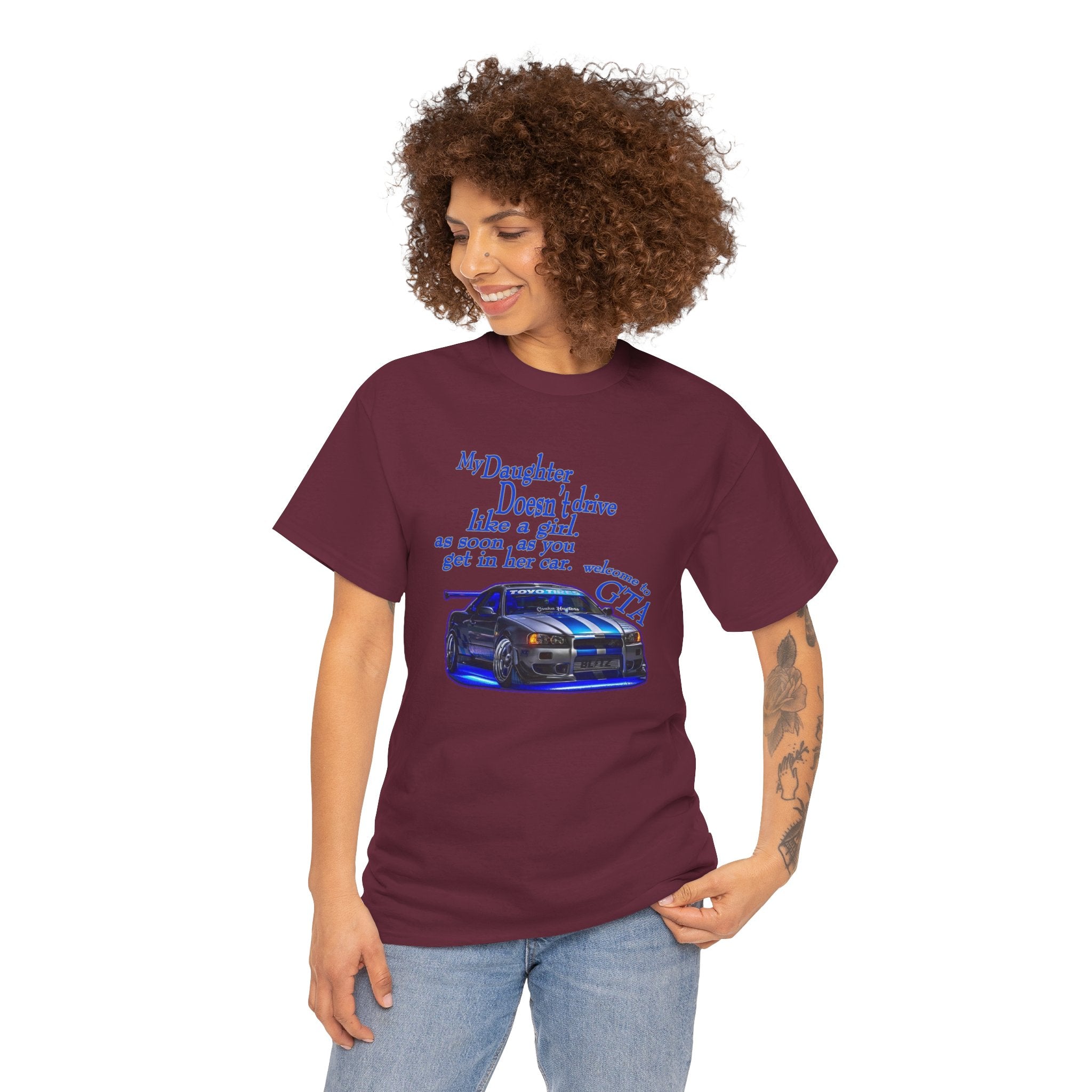 Daughter Doesn't Drives Blue