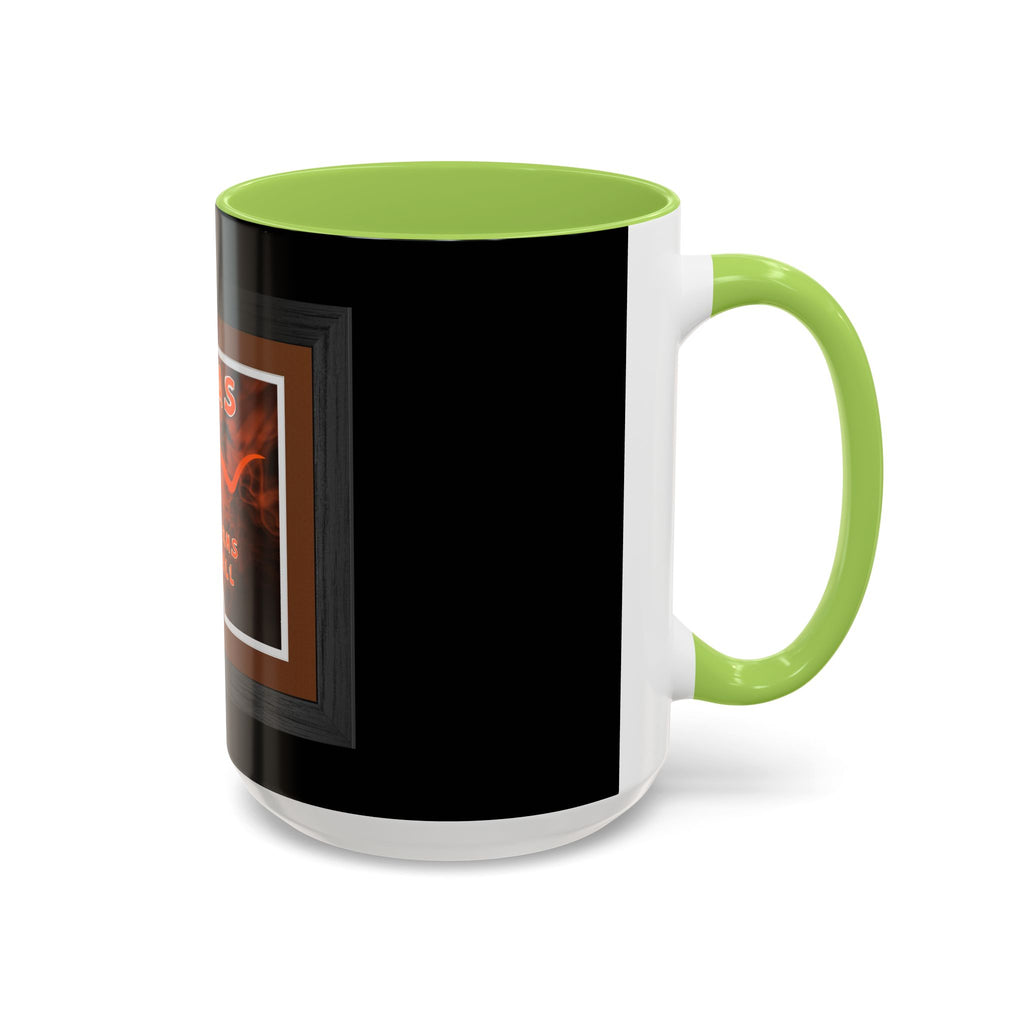 Texas Longhorns Framed / Accent Coffee Mug 11/15oz