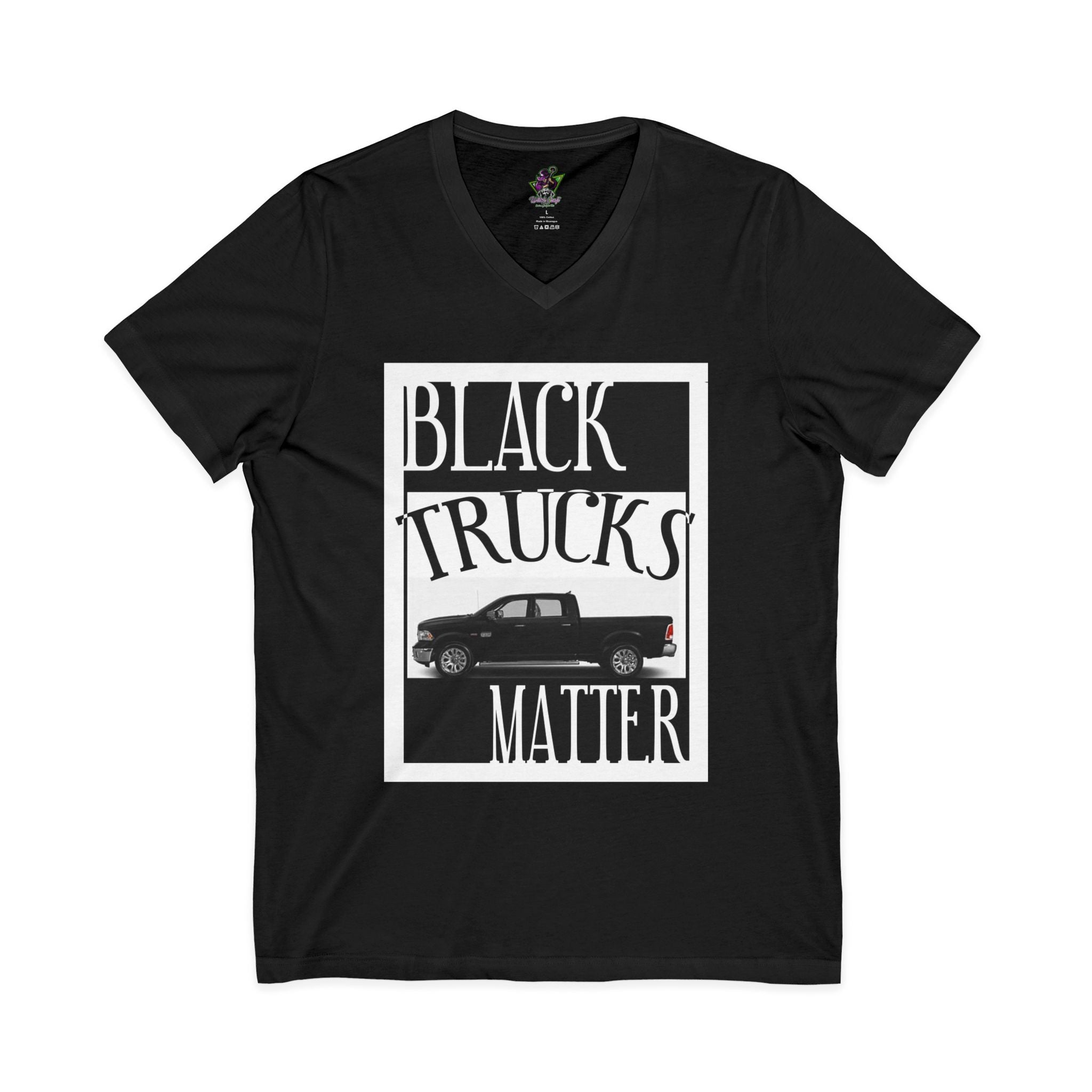 Black Trucks Matter / V-Neck Tee