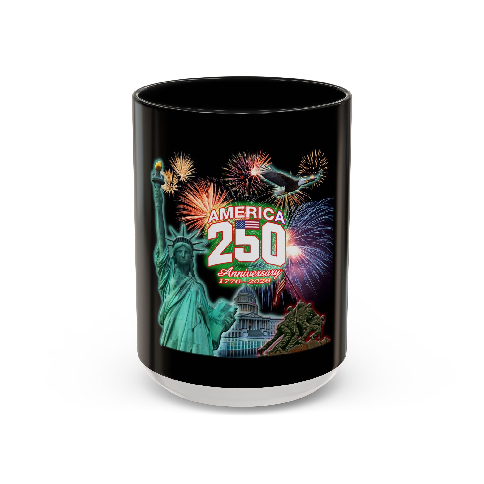 Statue of Liberty 250th / Accent Coffee Mug 11/15oz