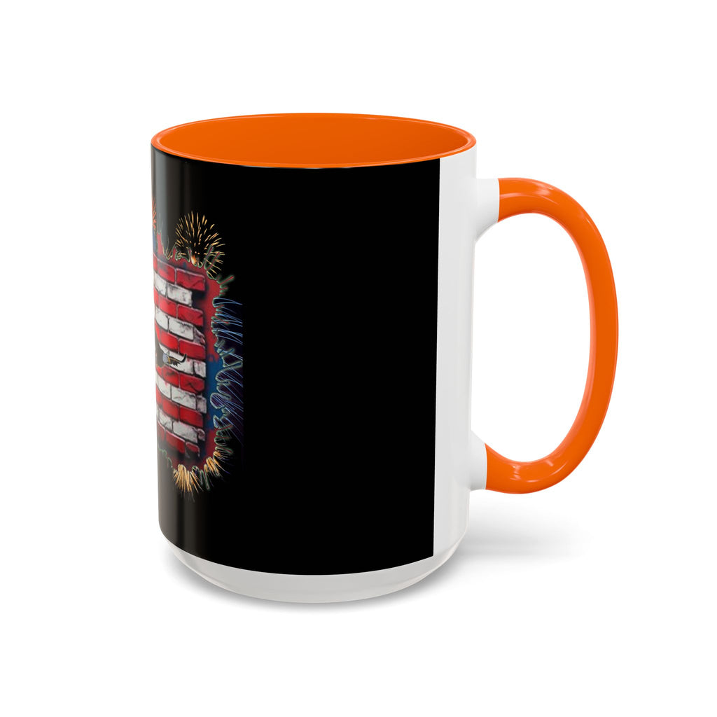 American Brick Flag / Accent Coffee Mug 11/15oz