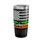 American / Ireland Flag / Insulated Tumbler 20oz
