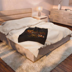 Beer Will Save The World / Velveteen Plush Blanket