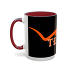 Texas Longhorns 2 / Accent Coffee Mug 11/15oz