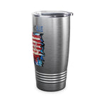 I Bleed Red White and Blue / Insulated Tumbler 20oz