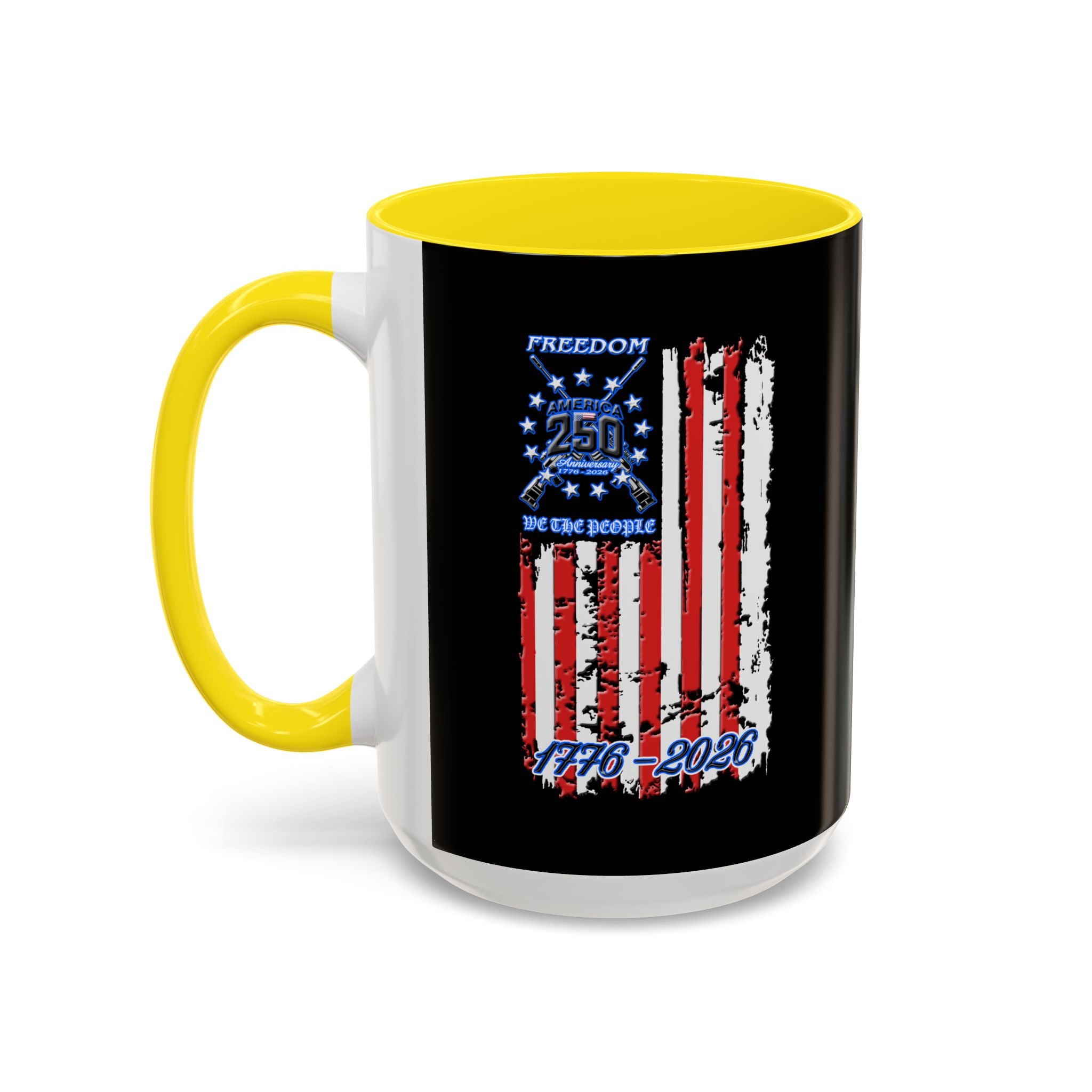 250 Anniversary Freedom 1776–2026 / Accent Coffee Mug 11/15oz
