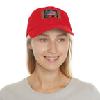 American Brick Flag / Leather Patch Hat