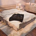 2/3 Evil Demon / Velveteen Plush Blanket
