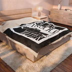 Black Trucks Matter / Velveteen Plush Blanket