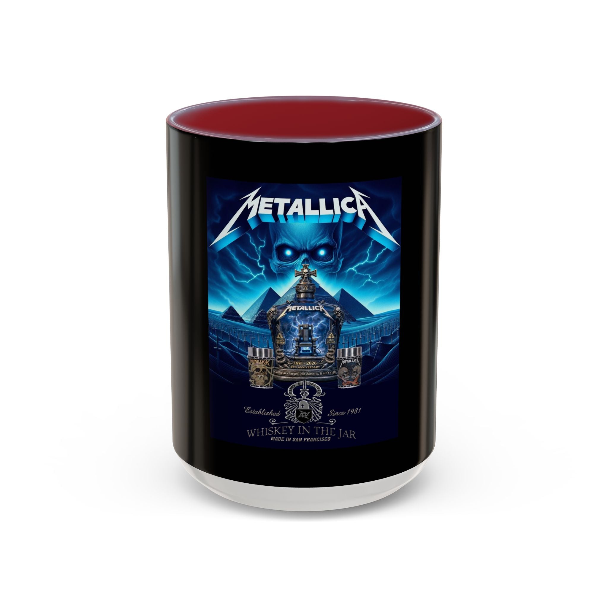 Metallica Whiskey in Jar / Accent Coffee Mug 11/15oz