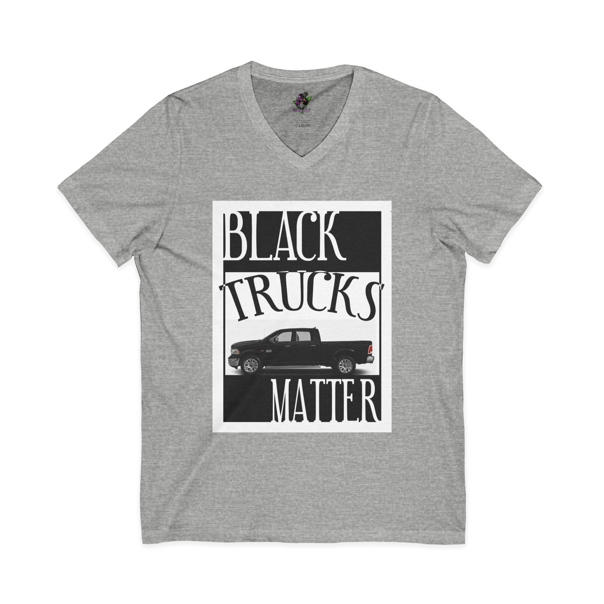 Black Trucks Matter / V-Neck Tee