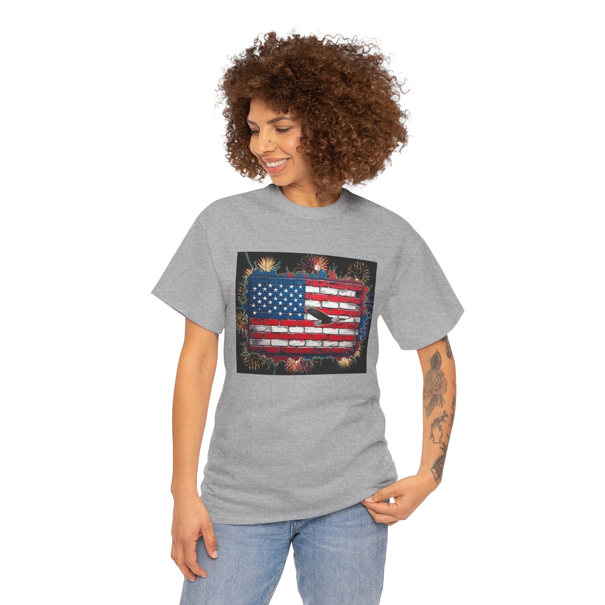 American Brick Flag Fireworks