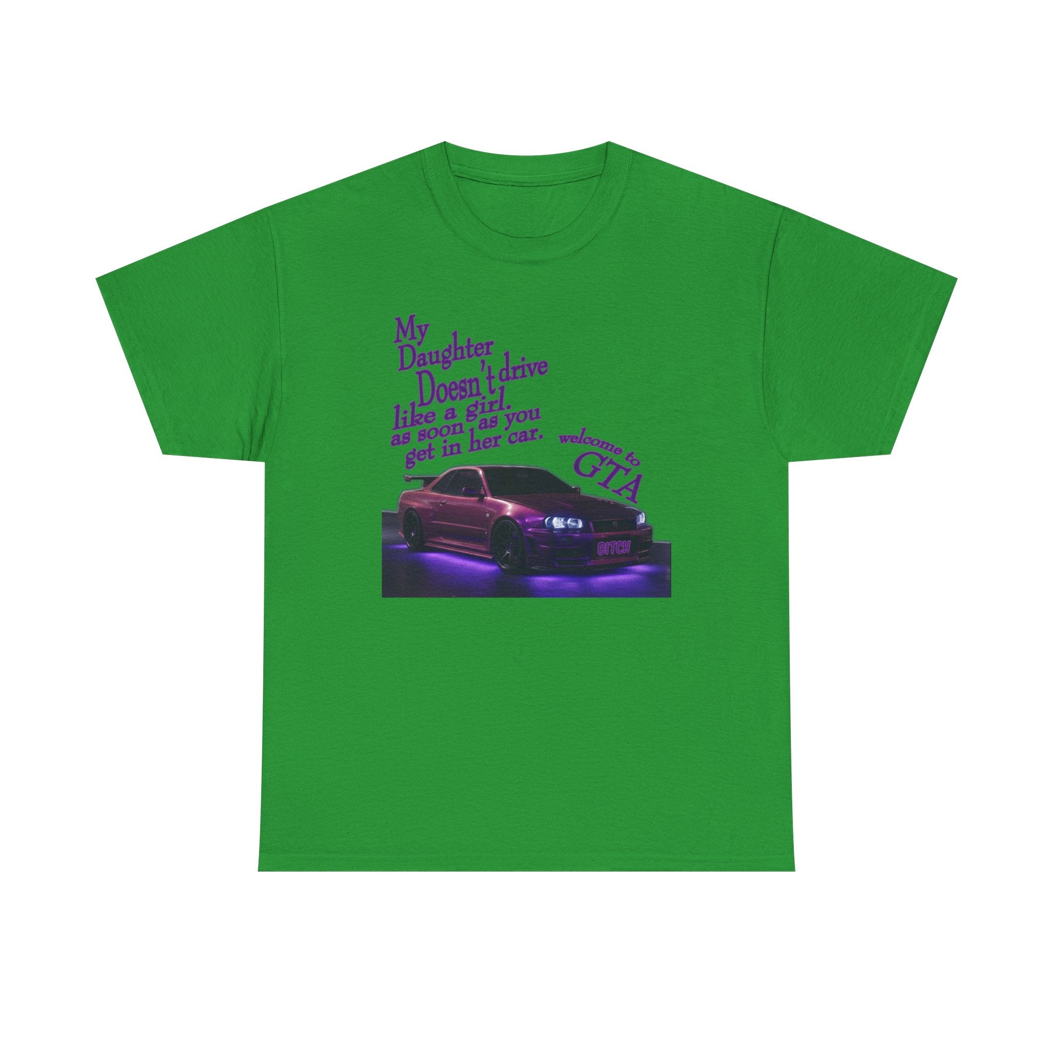 Daughter Doesn’t Drive Like A Girl Purple