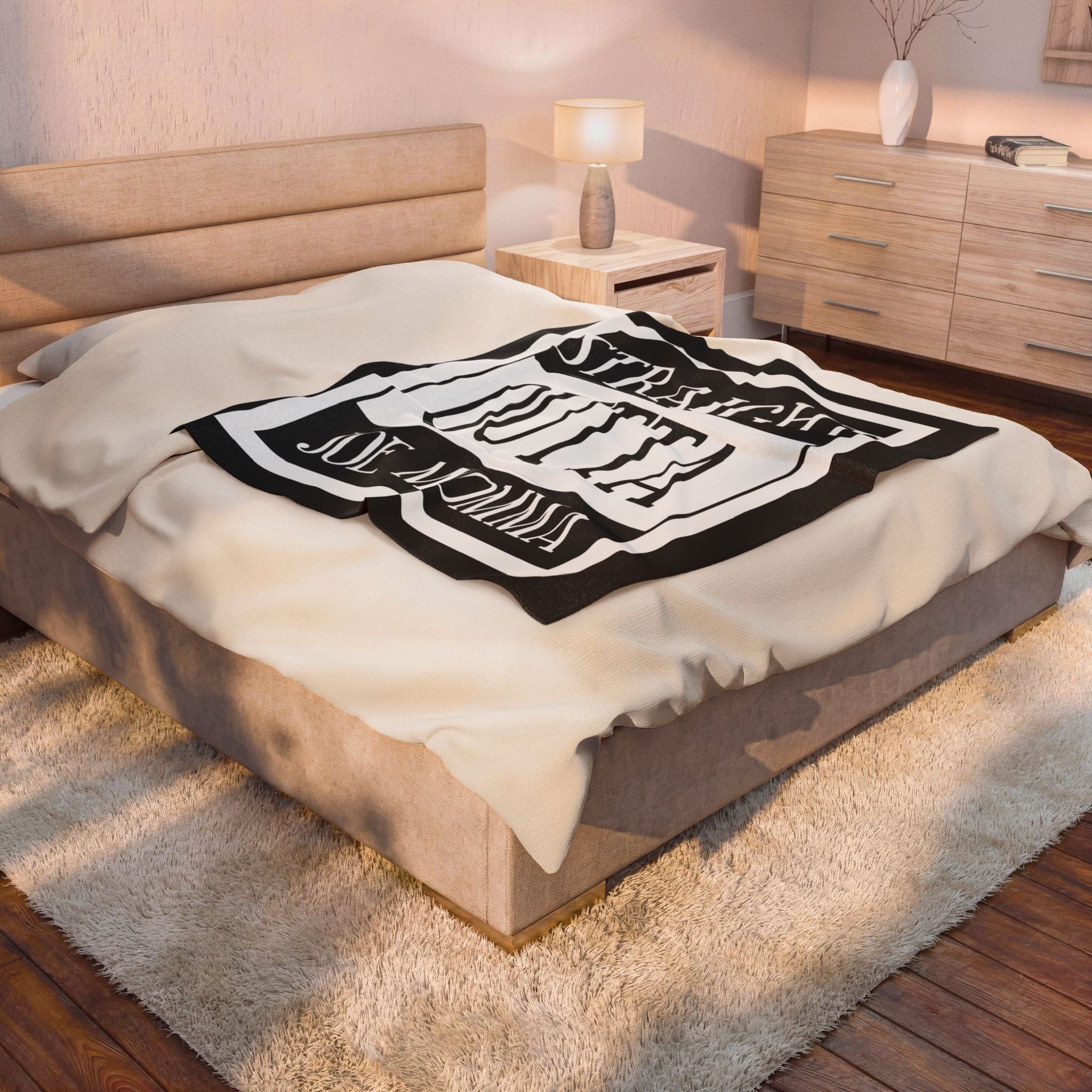Straight Outta Joe Momma / Velveteen Plush Blanket