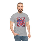 Patriotic Dog Heart