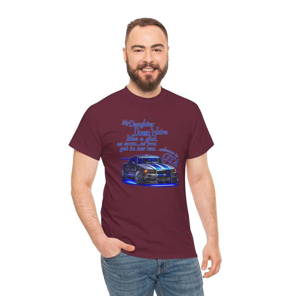 Daughter Doesn't Drive Like A Girl Blue