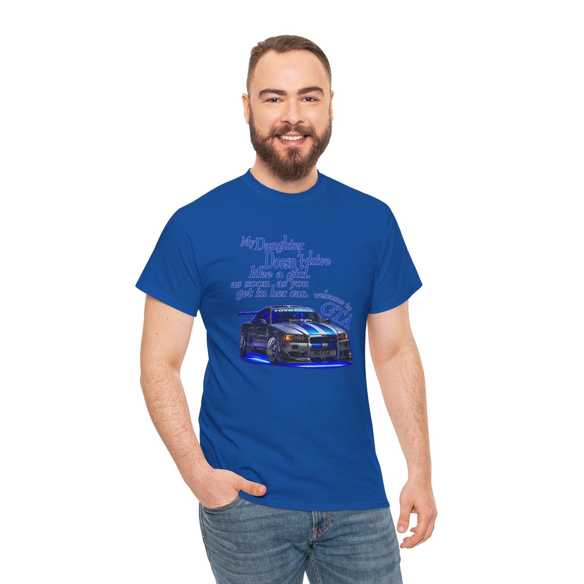 Daughter Doesn't Drive Like A Girl Blue