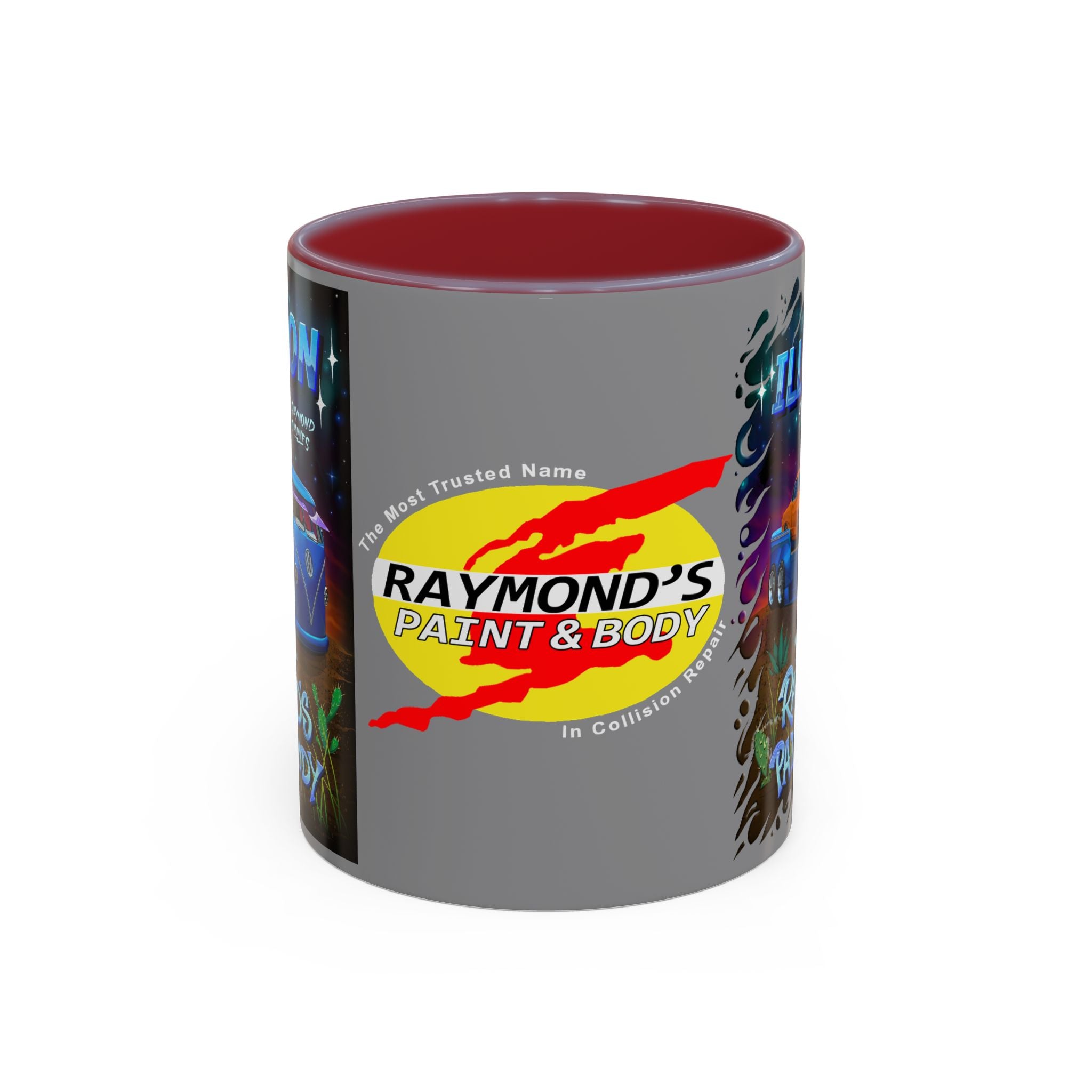 Raymond's Paint & Body Logo / Accent Coffee Mug 11/15oz