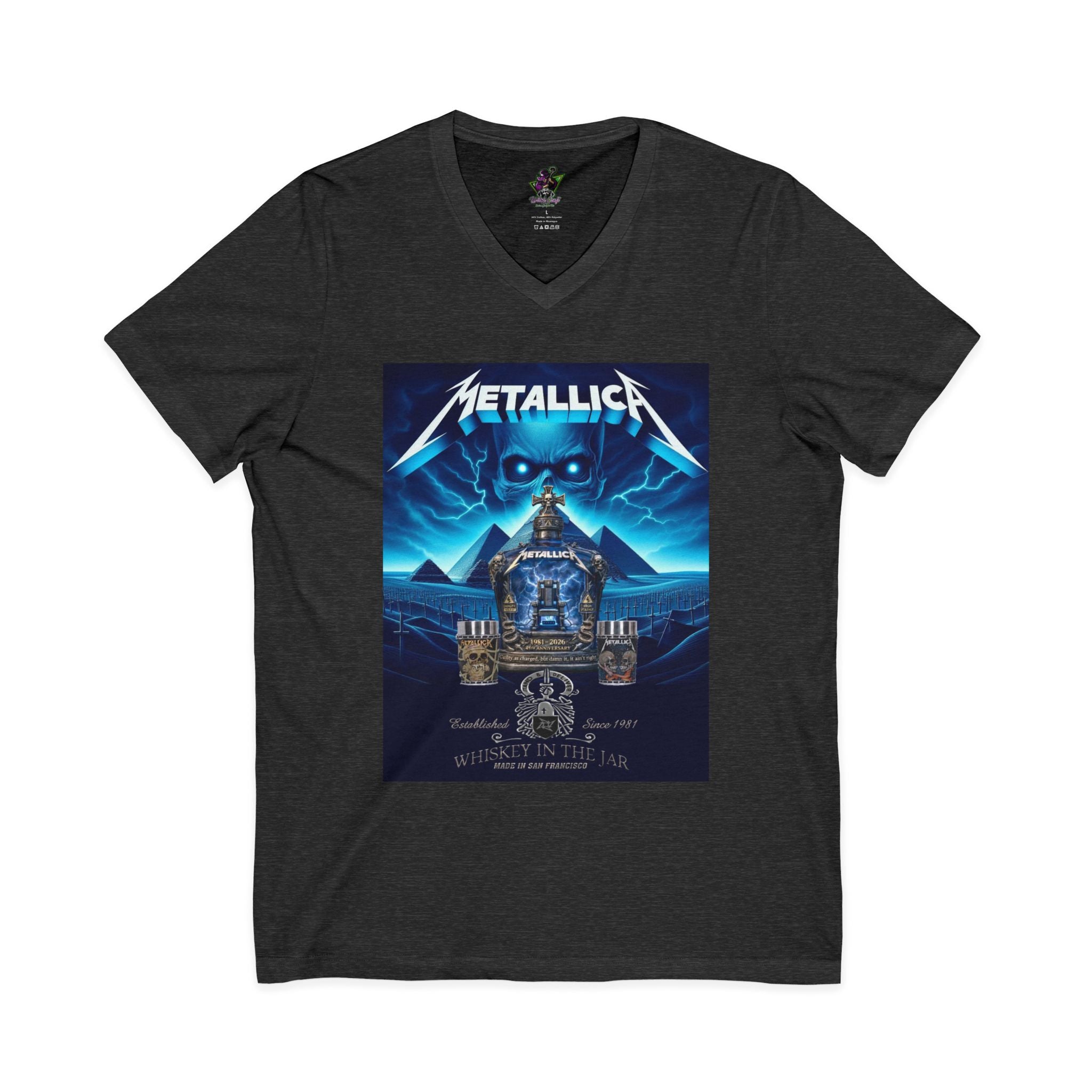 Metallica Whiskey in Jar / V-Neck Tee