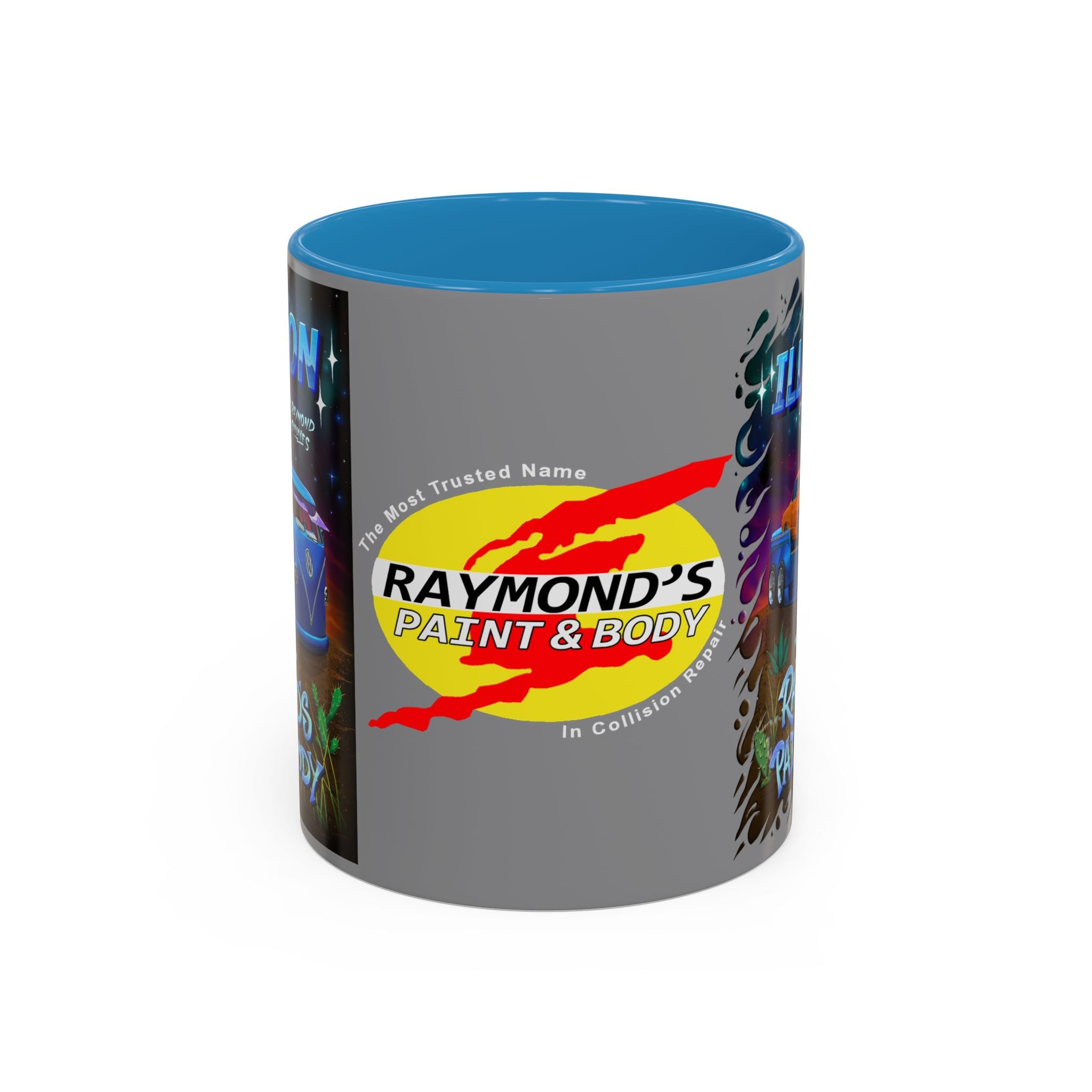 Raymond's Paint & Body Logo / Accent Coffee Mug 11/15oz