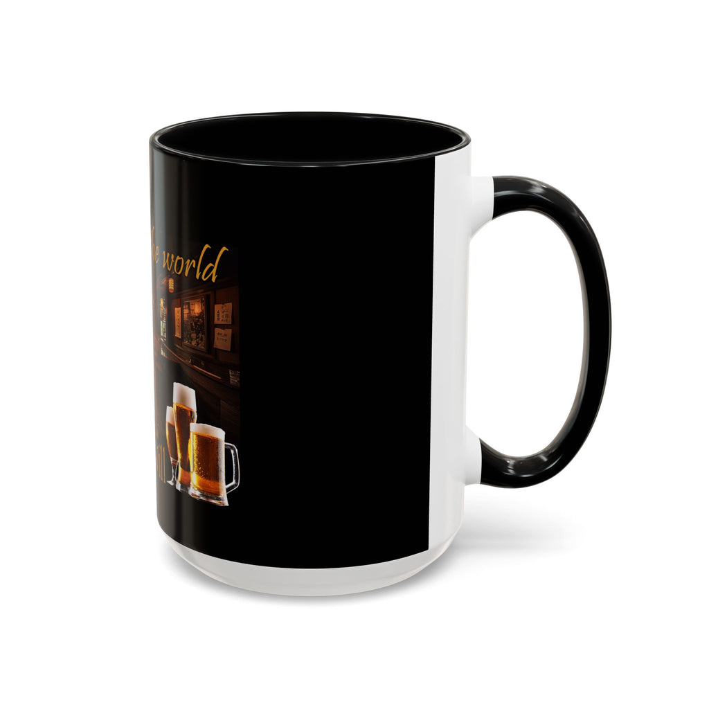 Beer Will Save The World / Accent Coffee Mug 11/15oz