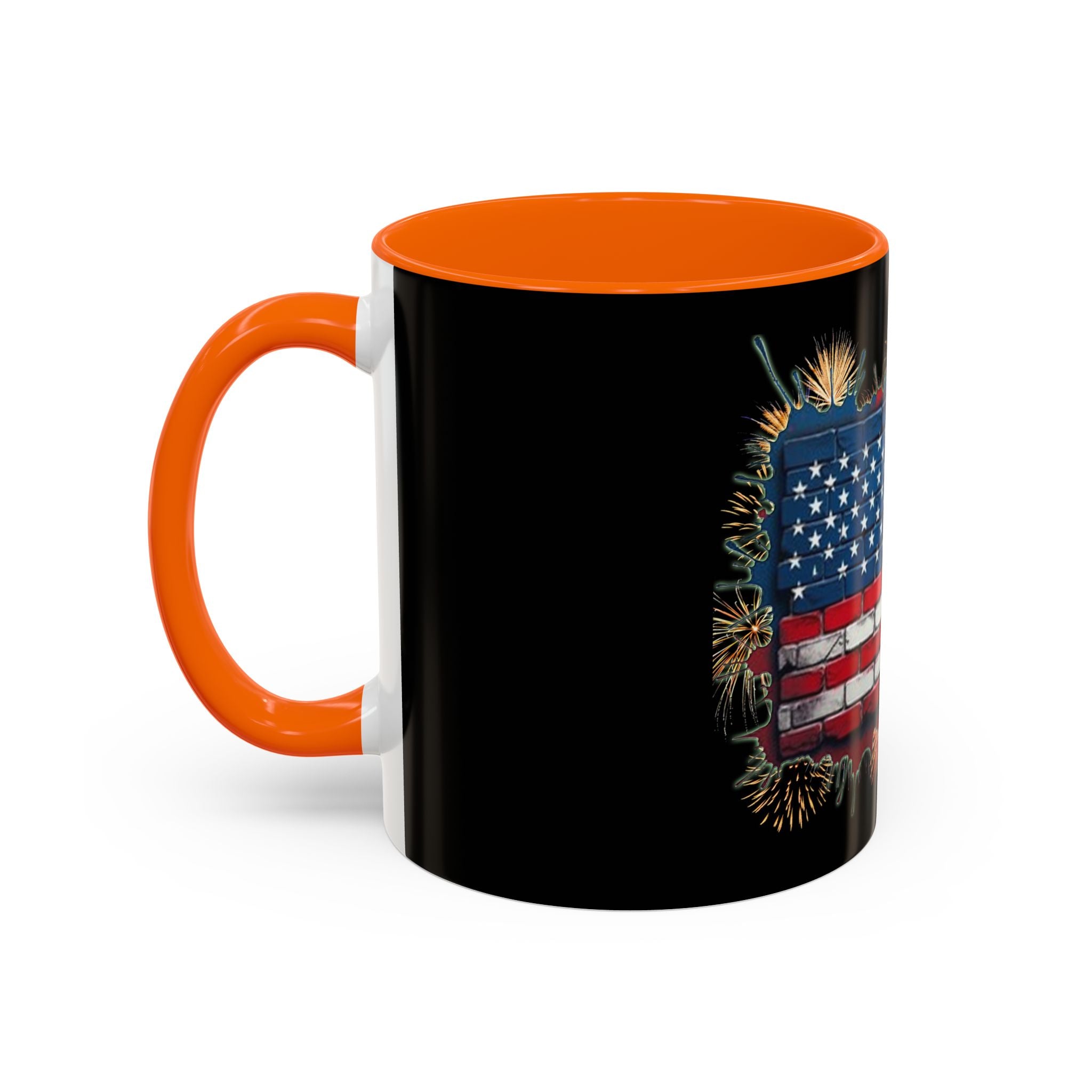 American Brick Flag / Accent Coffee Mug 11/15oz