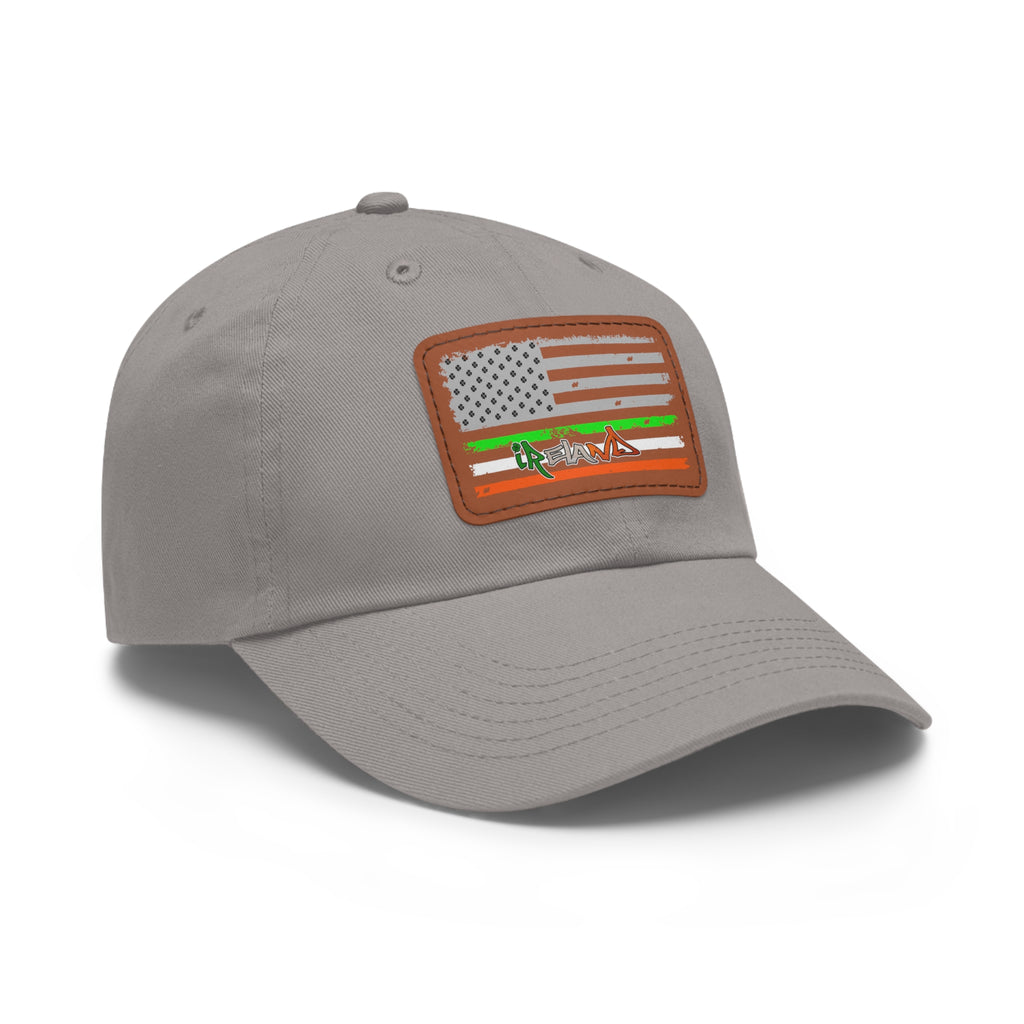 American/Ireland Flag / Leather Patch