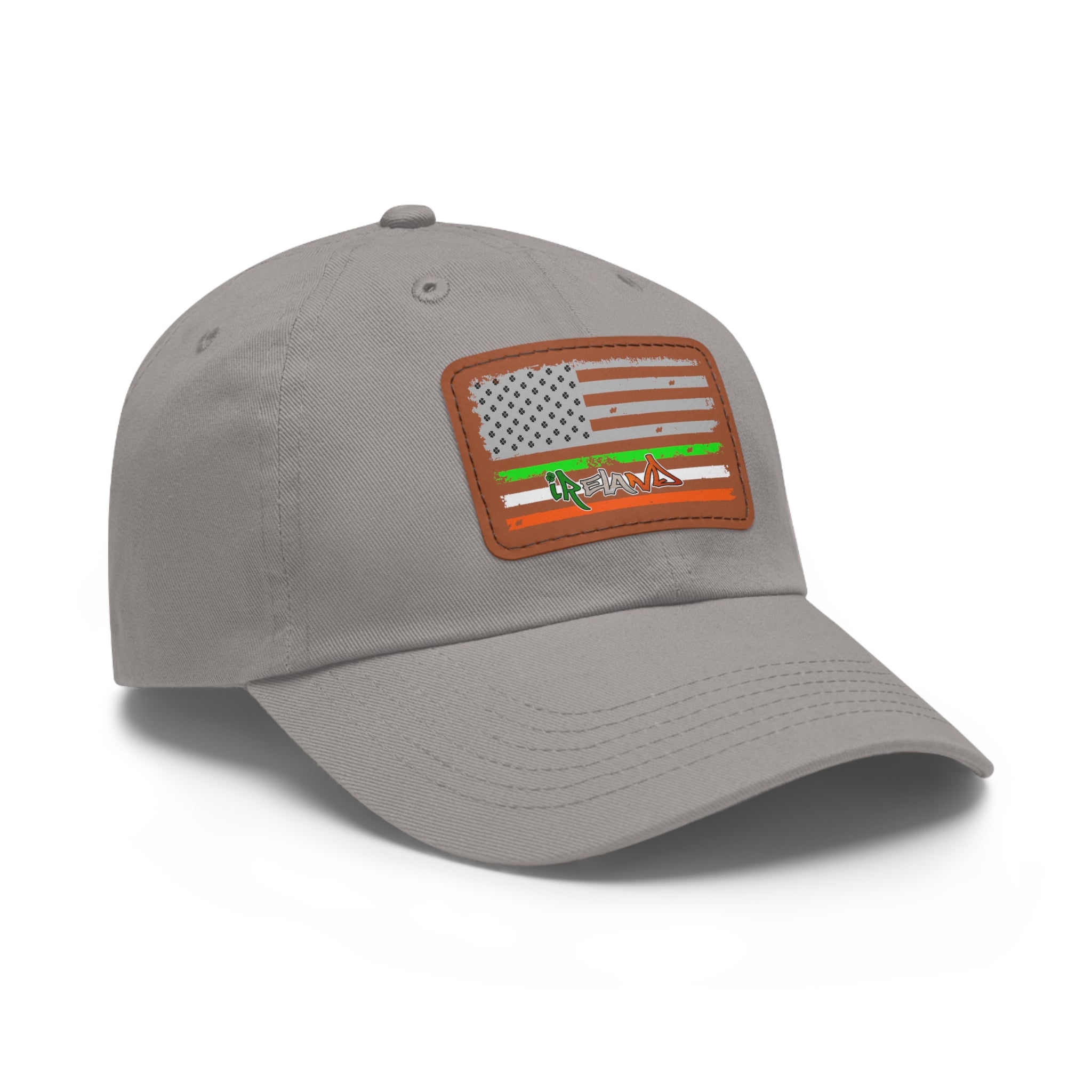 American/Ireland Flag / Leather Patch