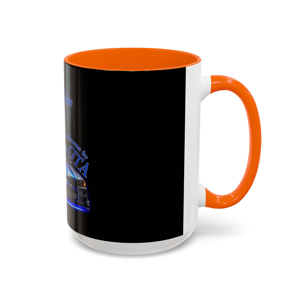 Don't Drive Like A Girl Blue / Accent Coffee Mug 11/15oz