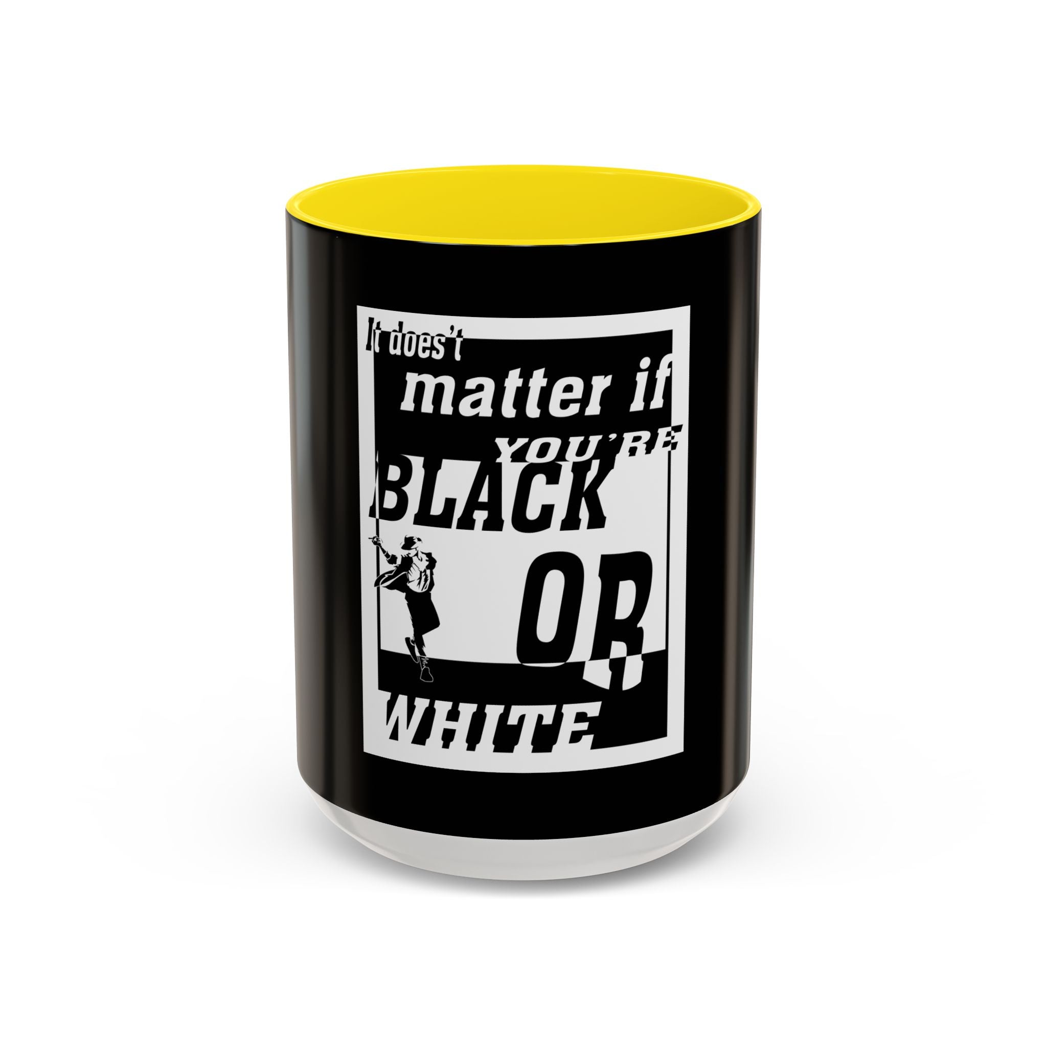 Black Or White / Accent Coffee Mug 11/15oz