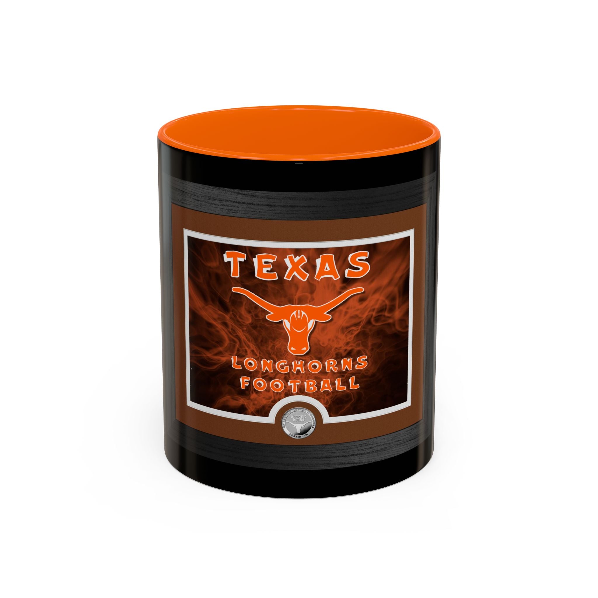 Texas Longhorns Framed / Accent Coffee Mug 11/15 oz