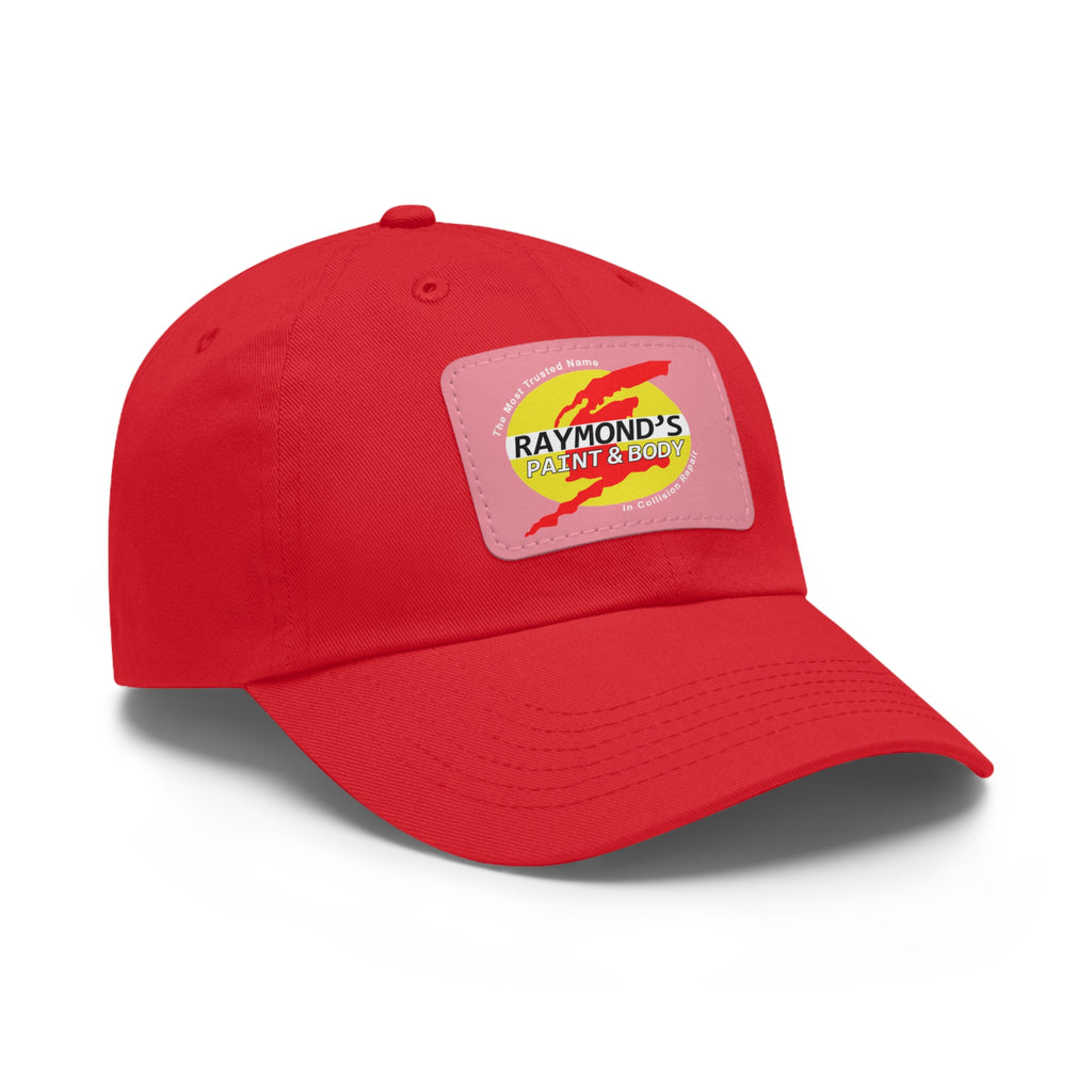 Raymond's Paint & Body Logo / Leather Patch Hat