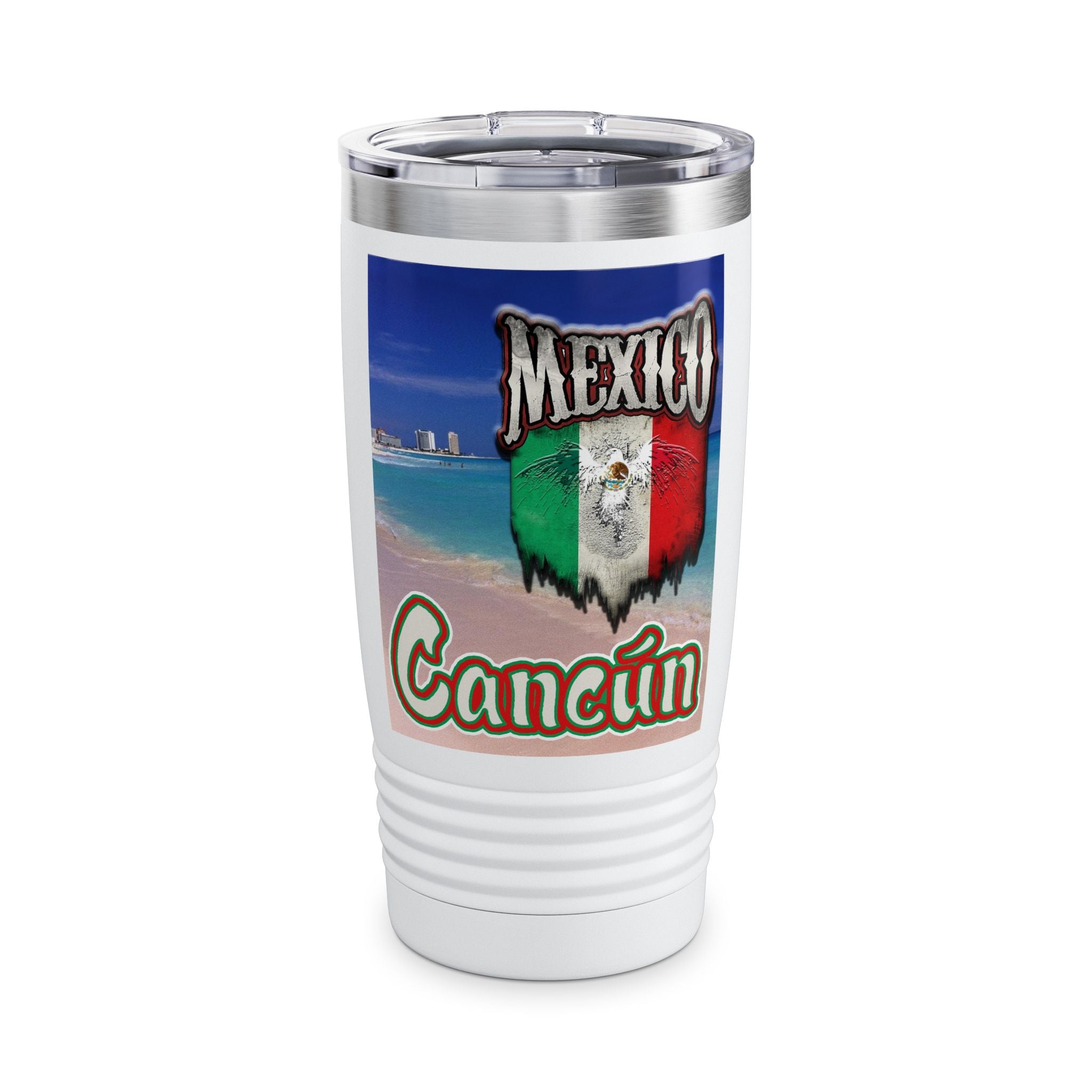 Cancún Mexico Beach / Insulated Tumbler 20oz