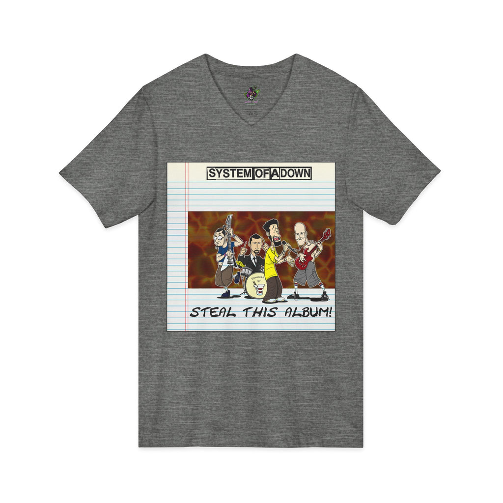 SOAD Steal This Album F&B / V Neck Tee