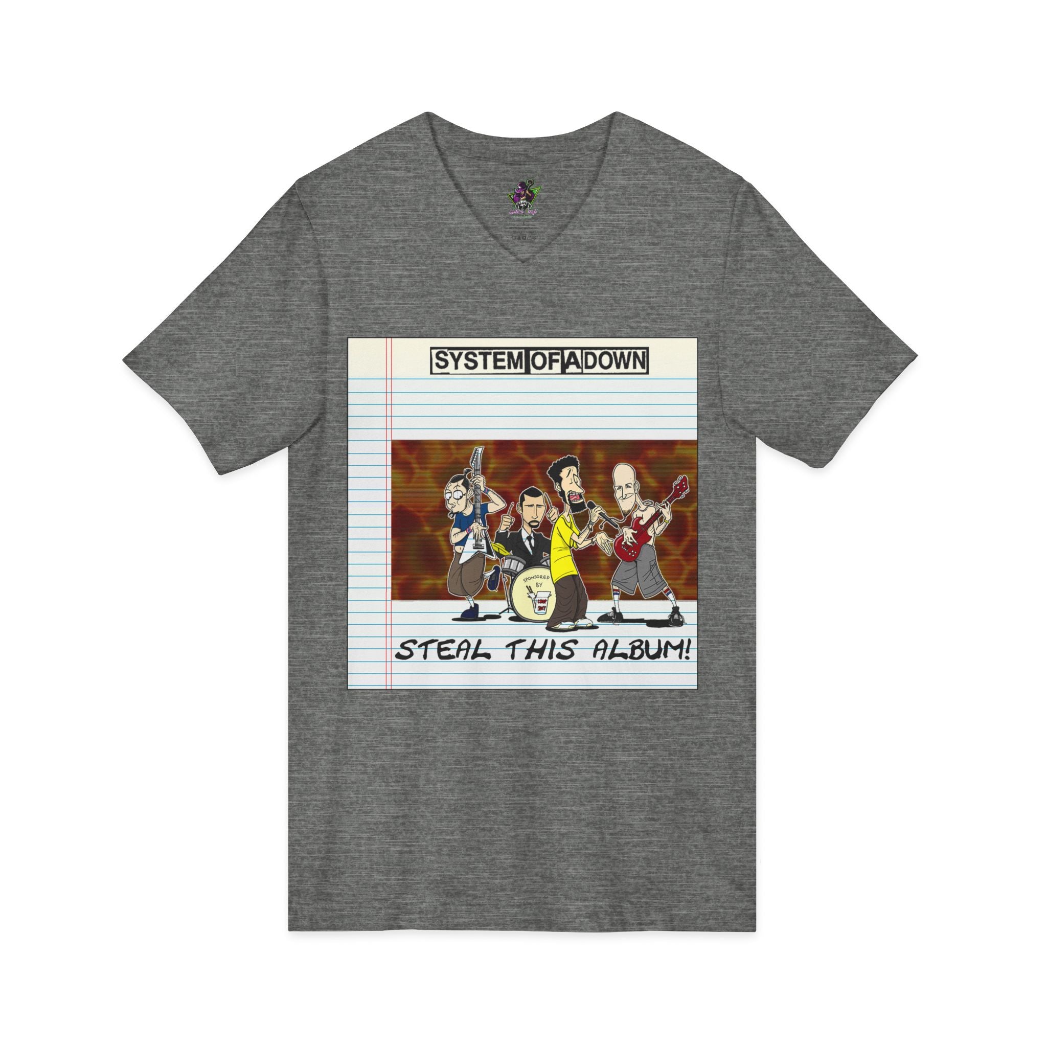 SOAD Steal This Album F&B / V Neck Tee