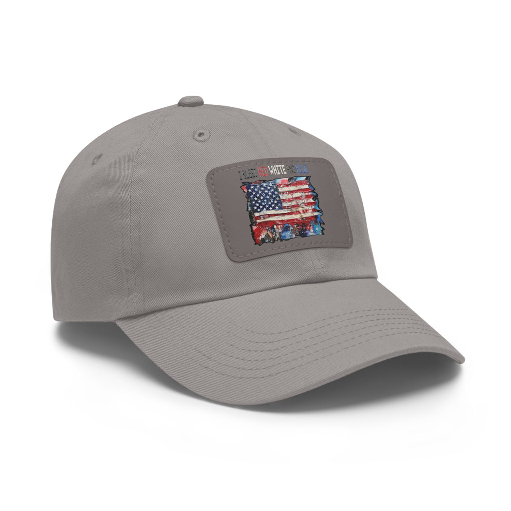 I Bleed Red White and Blue / Leather Patch