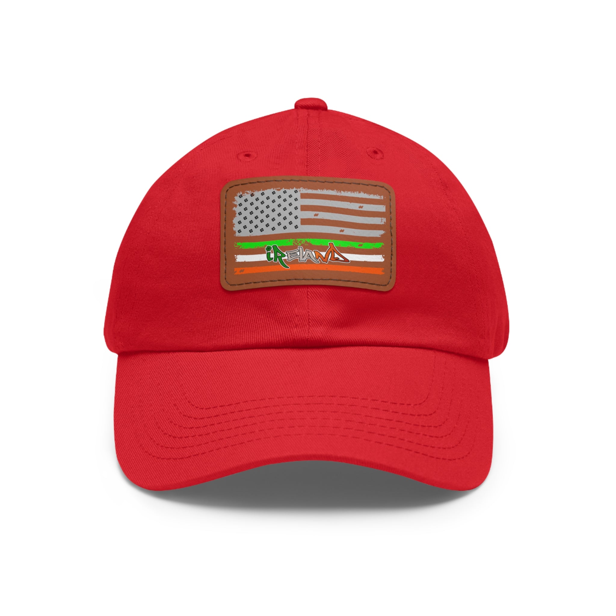 American/Ireland Flag / Leather Patch