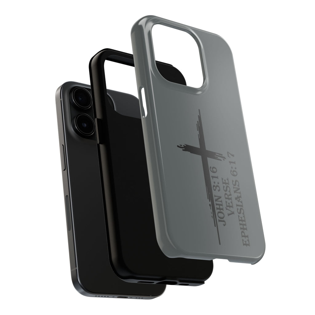 John 3:16 Verse Ephesians 6:17 / Tough Phone Case