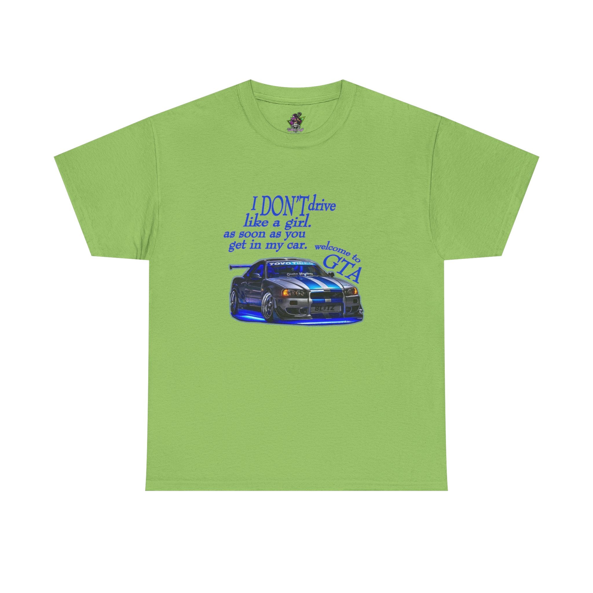 I Don't Drive Like A Girl Blue