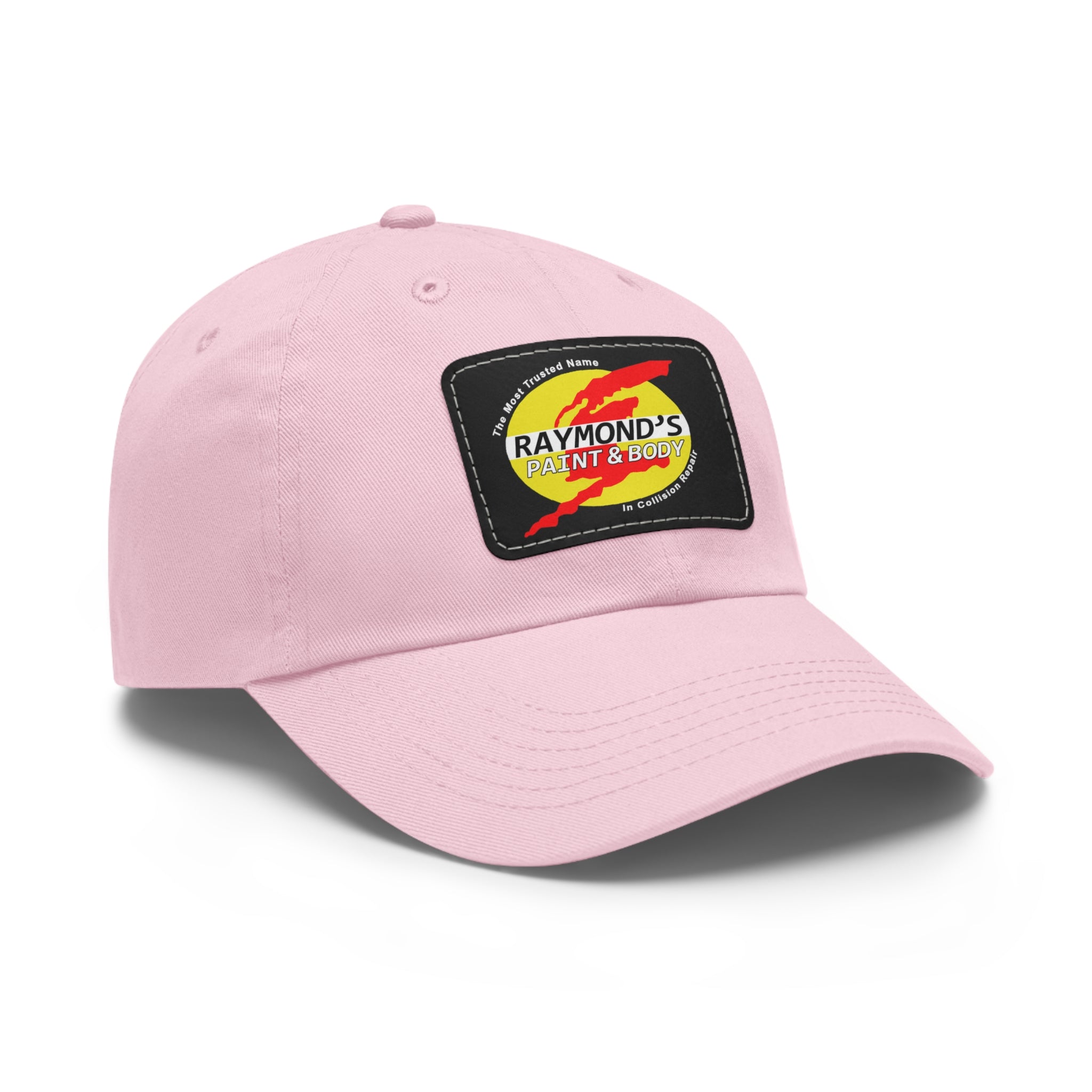 Raymond's Paint & Body Logo / Leather Patch Hat